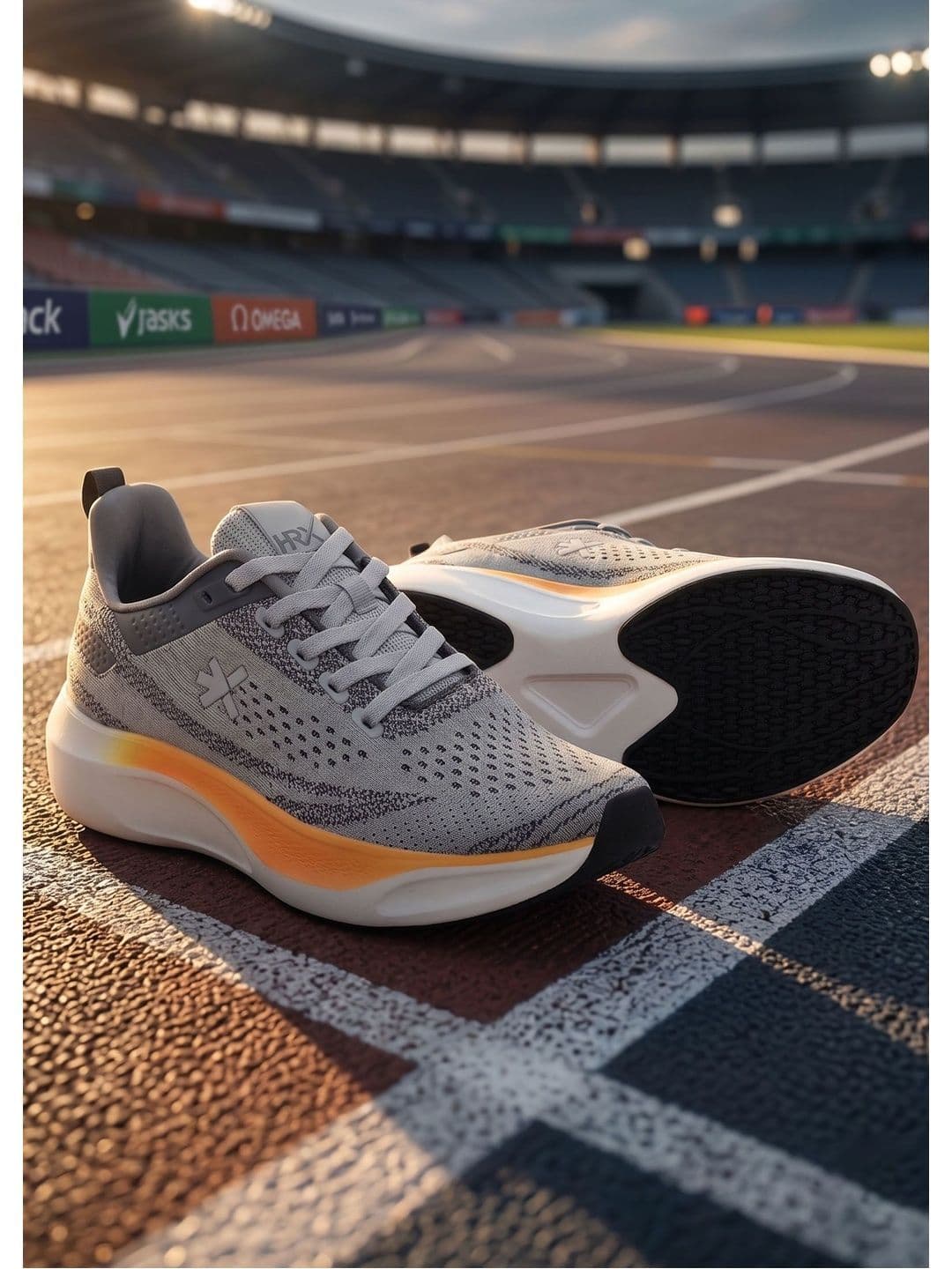 HRX by Hrithik Roshan Men Mesh Running Non-Marking Shoes - view 1