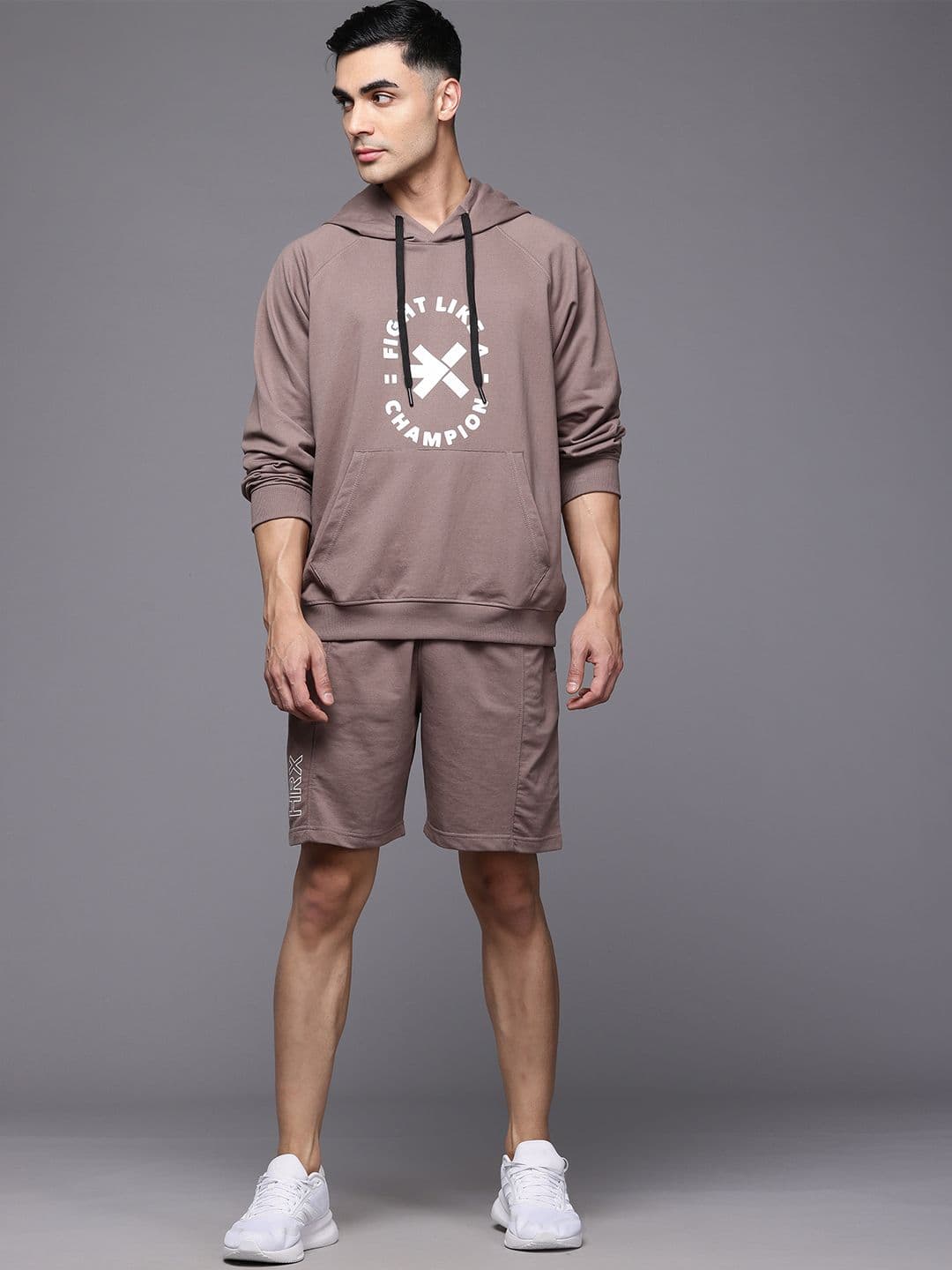 HRX by Hrithik Roshan Printed Training Tracksuit - view 1