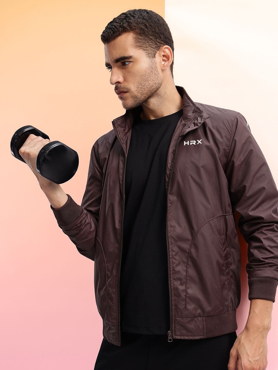HRX by Hrithik Roshan Mock Collar Rapid-Dry Training Jacket - view 1
