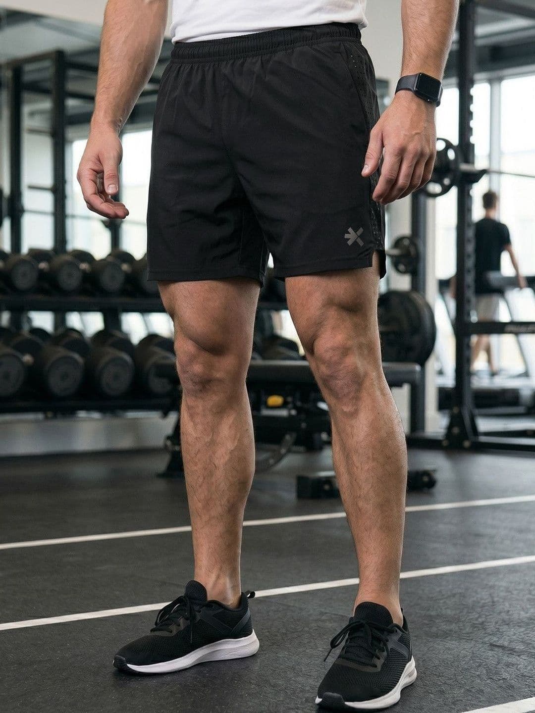 HRX by Hrithik Roshan Men Training or Gym Mid-Rise Sports Shorts - view 1
