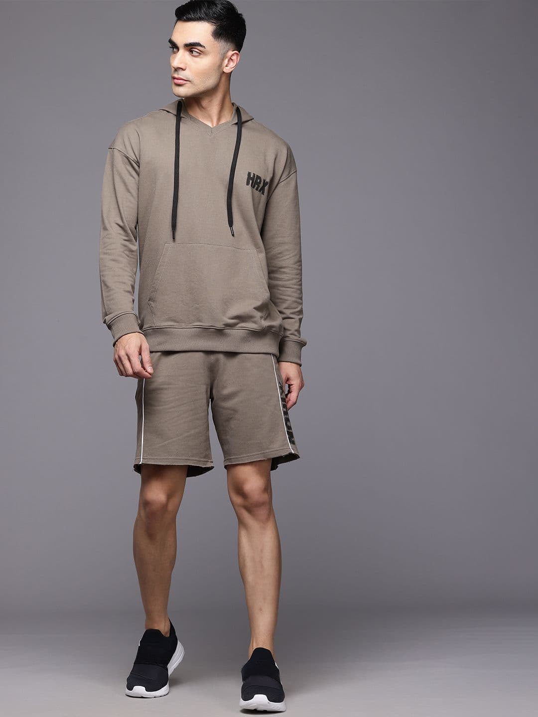 HRX by Hrithik Roshan Hooded Training Tracksuit - view 1