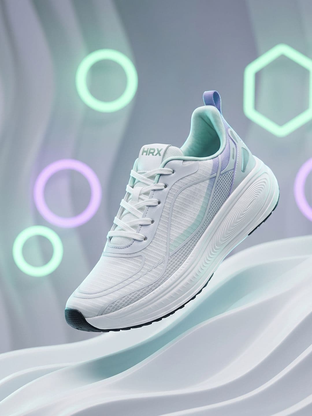 HRX by Hrithik Roshan Men Mesh Running Non-Marking Shoes - view 1