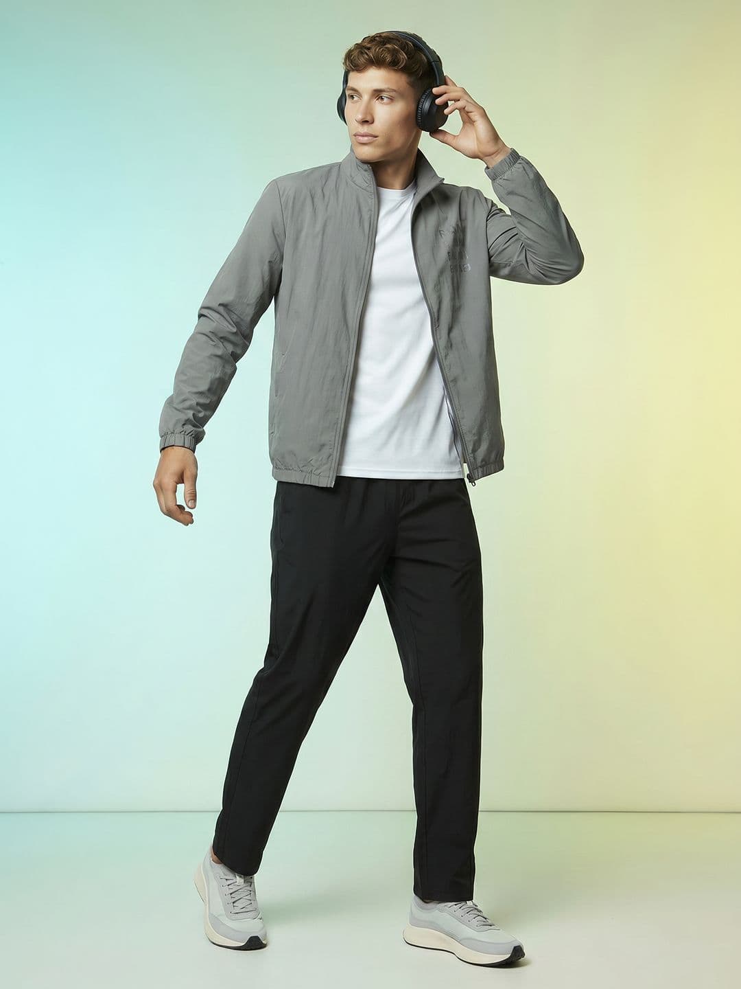HRX by Hrithik Roshan Mock Collar Running Tracksuits - view 1