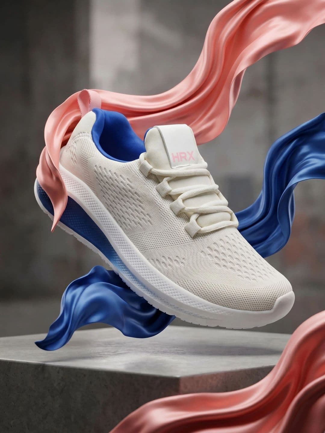HRX by Hrithik Roshan Women Lace-Ups Mesh Running Non-Marking Shoes - view 1