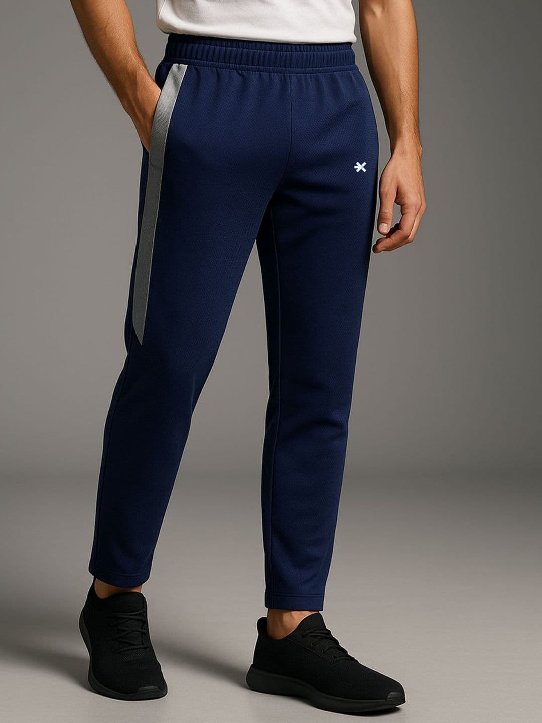 HRX by Hrithik Roshan Men Regular Fit Mid-Rise Track Pant - view 1