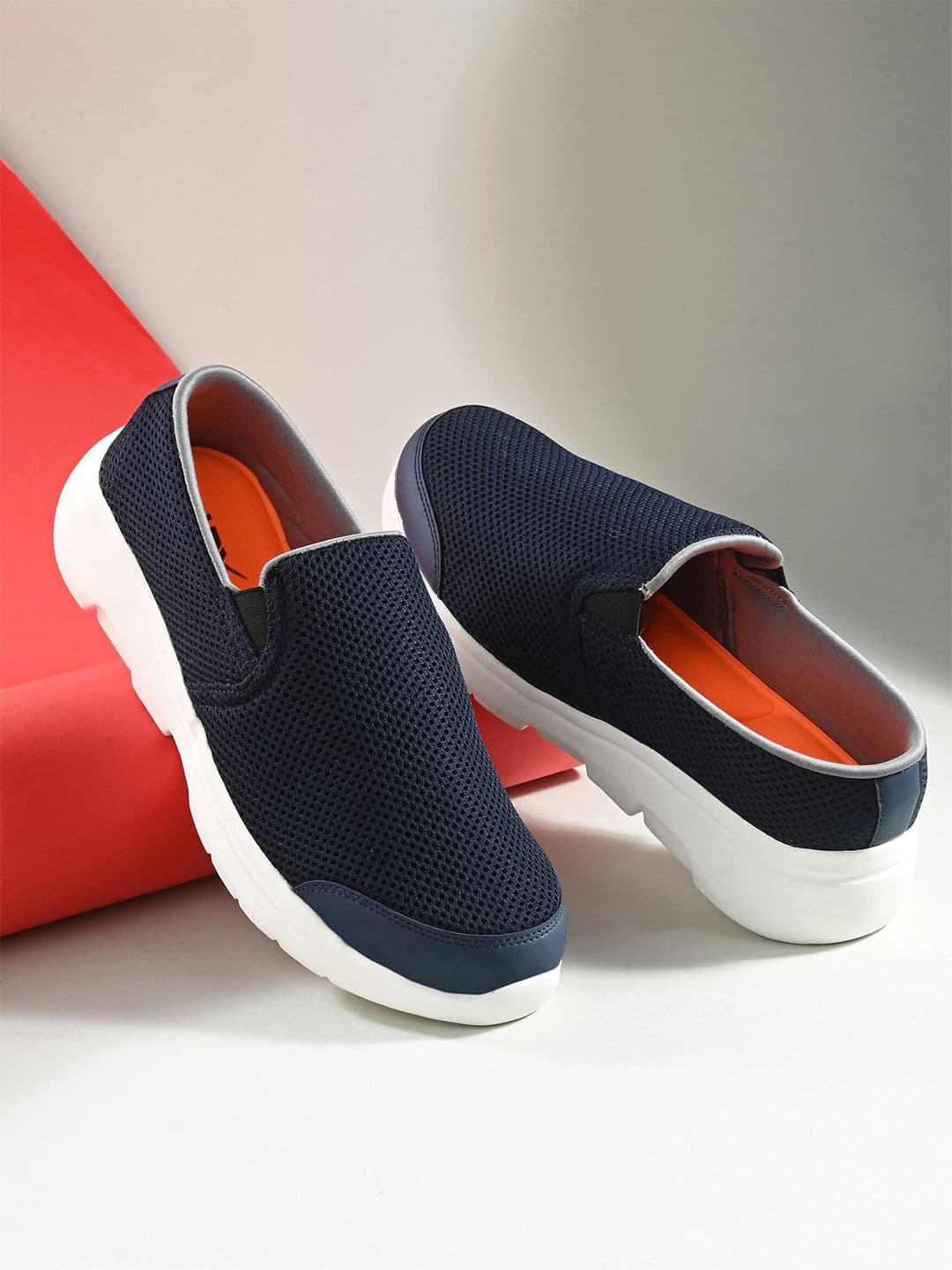 HRX by Hrithik Roshan Men Mesh Memory Foam Walking Non-Marking Shoes - view 1