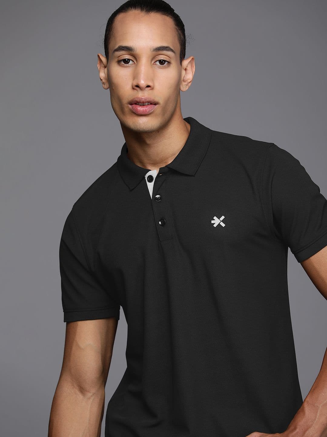 HRX by Hrithik Roshan Men Polo Collar Tennis T-shirt - view 1