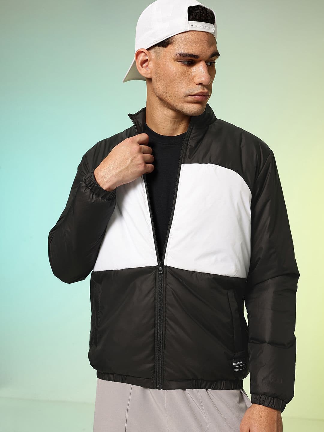 HRX by Hrithik Roshan Colourblocked Padded Jacket - view 1