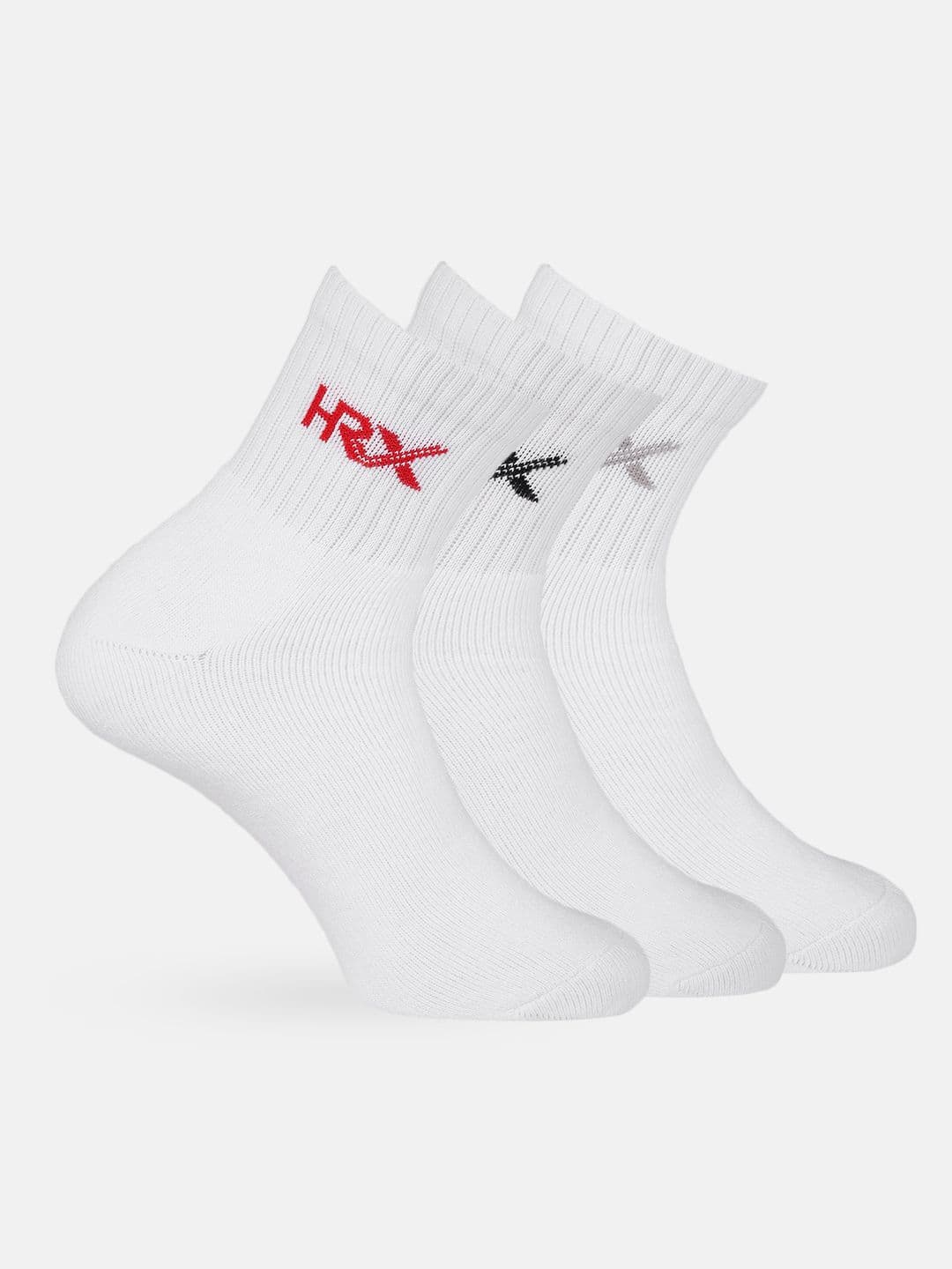 HRX by Hrithik Roshan Men Quarter length Pack of 3 Terry Socks - view 1