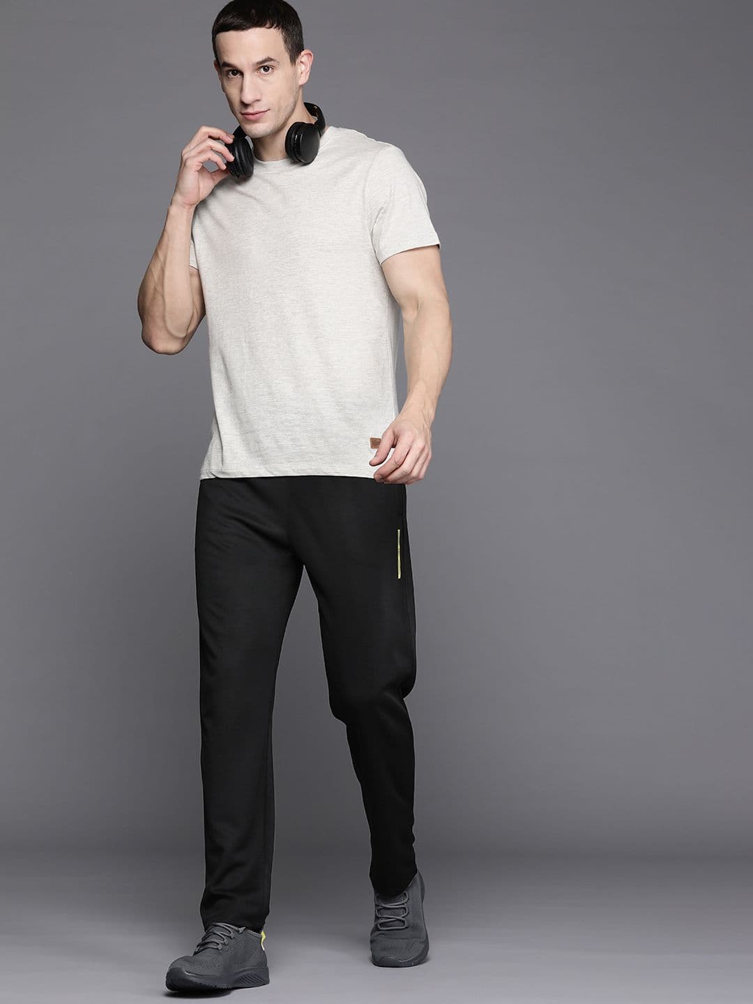 HRX by Hrithik Roshan Men Rapid-Dry Running Track Pants - view 1