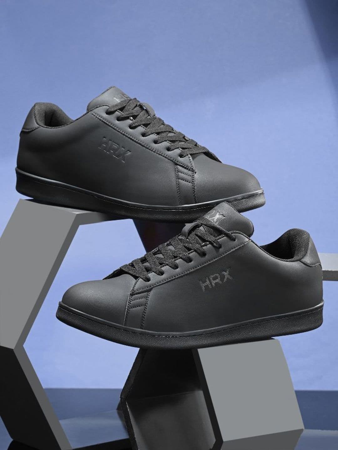 HRX by Hrithik Roshan Solid Round Toe Sneakers - view 1