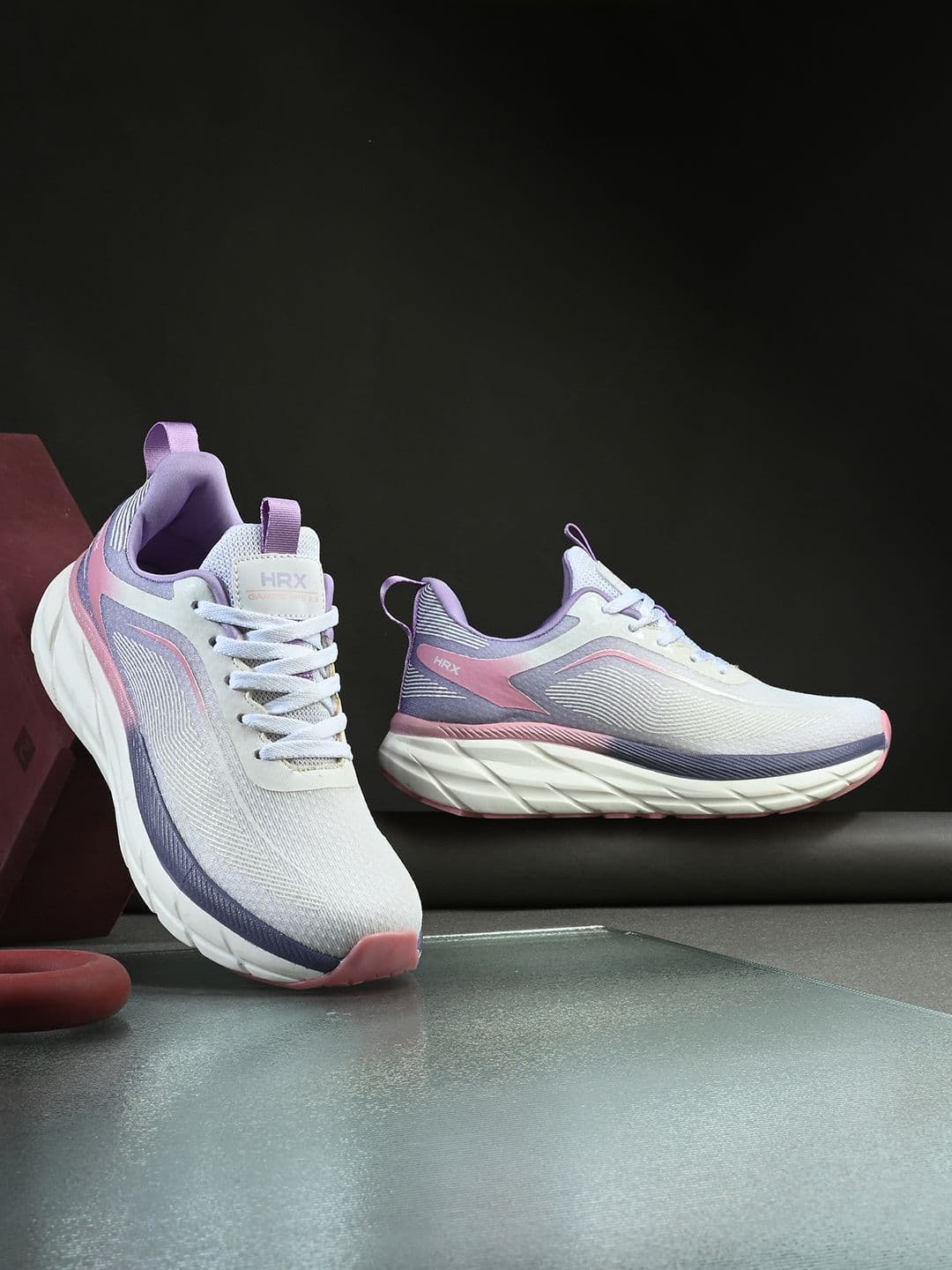 HRX by Hrithik Roshan Women Mesh Running Non-Marking Shoes - view 1