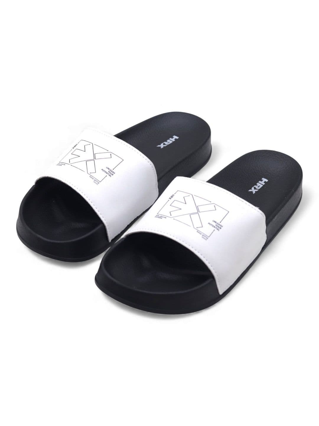 HRX by Hrithik Roshan Men Printed Sliders - view 1
