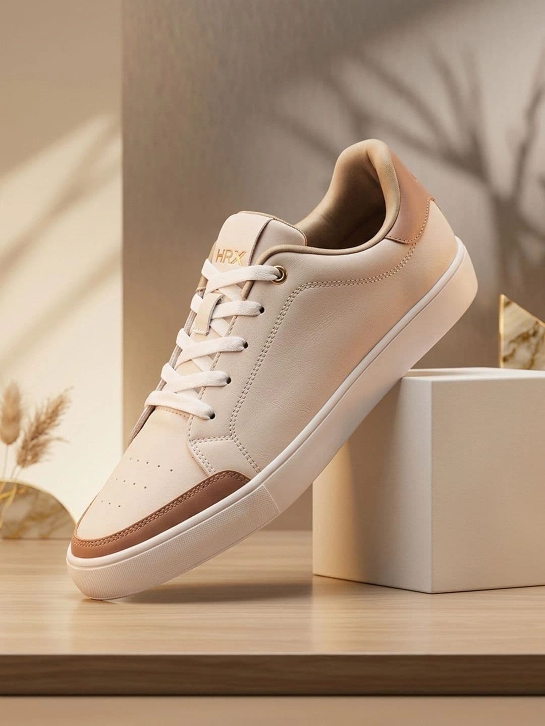 HRX by Hrithik Roshan Men Colourblocked Lace-Ups Sneakers - view 1