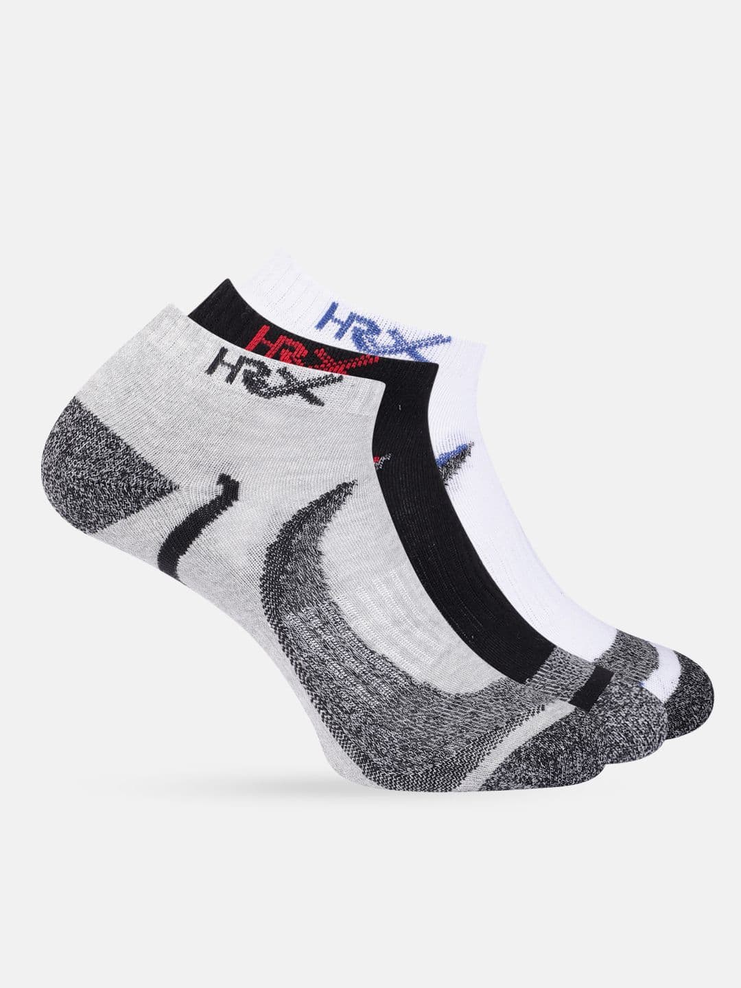 HRX by Hrithik Roshan Men Pack of 3 Ankle Length Socks - view 1