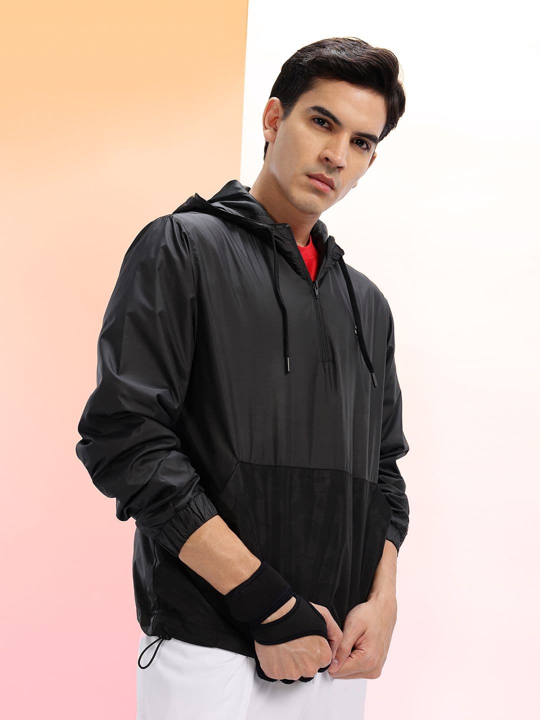 HRX by Hrithik Roshan Hooded Training Jacket - view 1