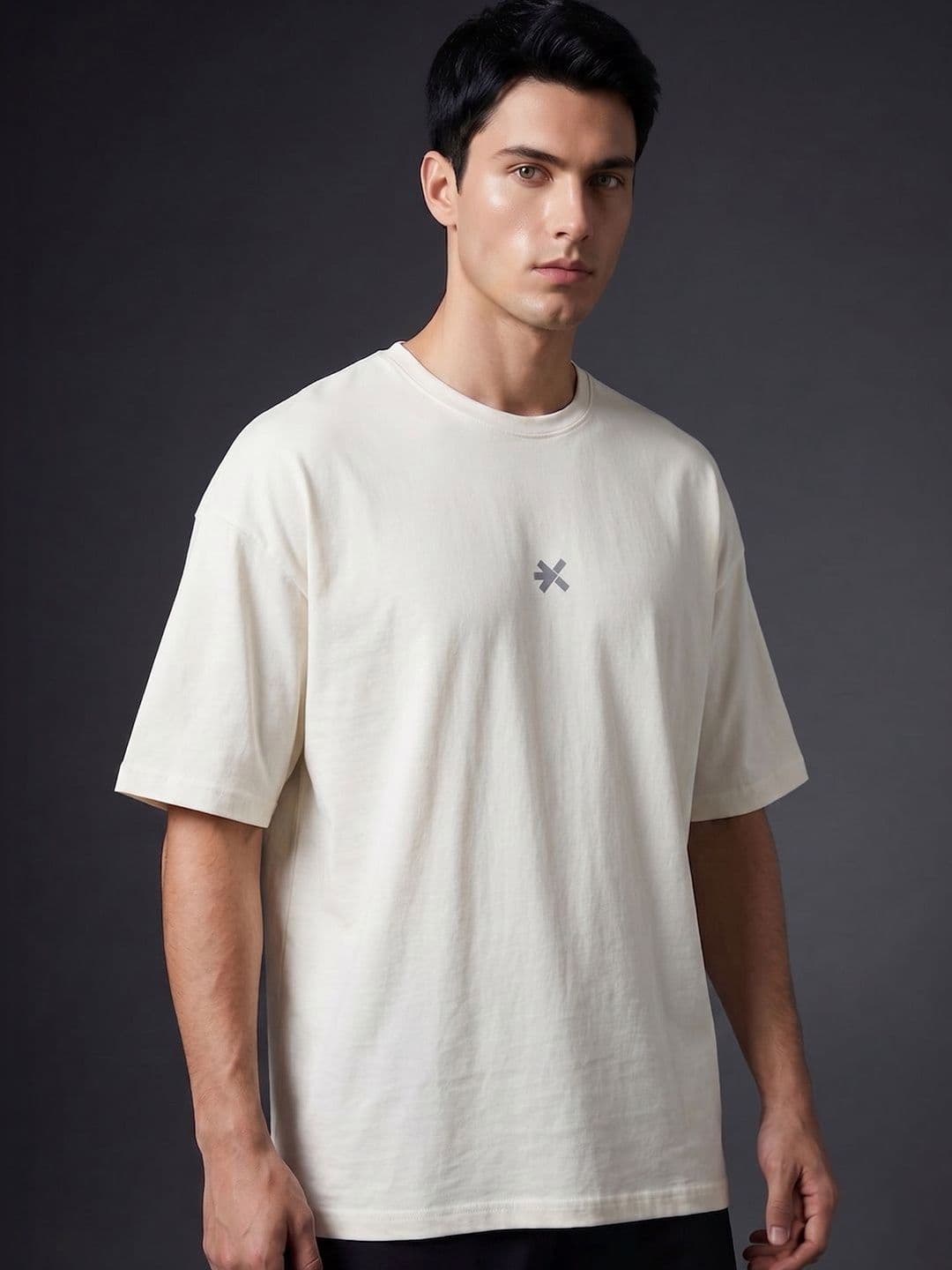 HRX by Hrithik Roshan Typography Printed Pure Cotton T-shirt - view 1