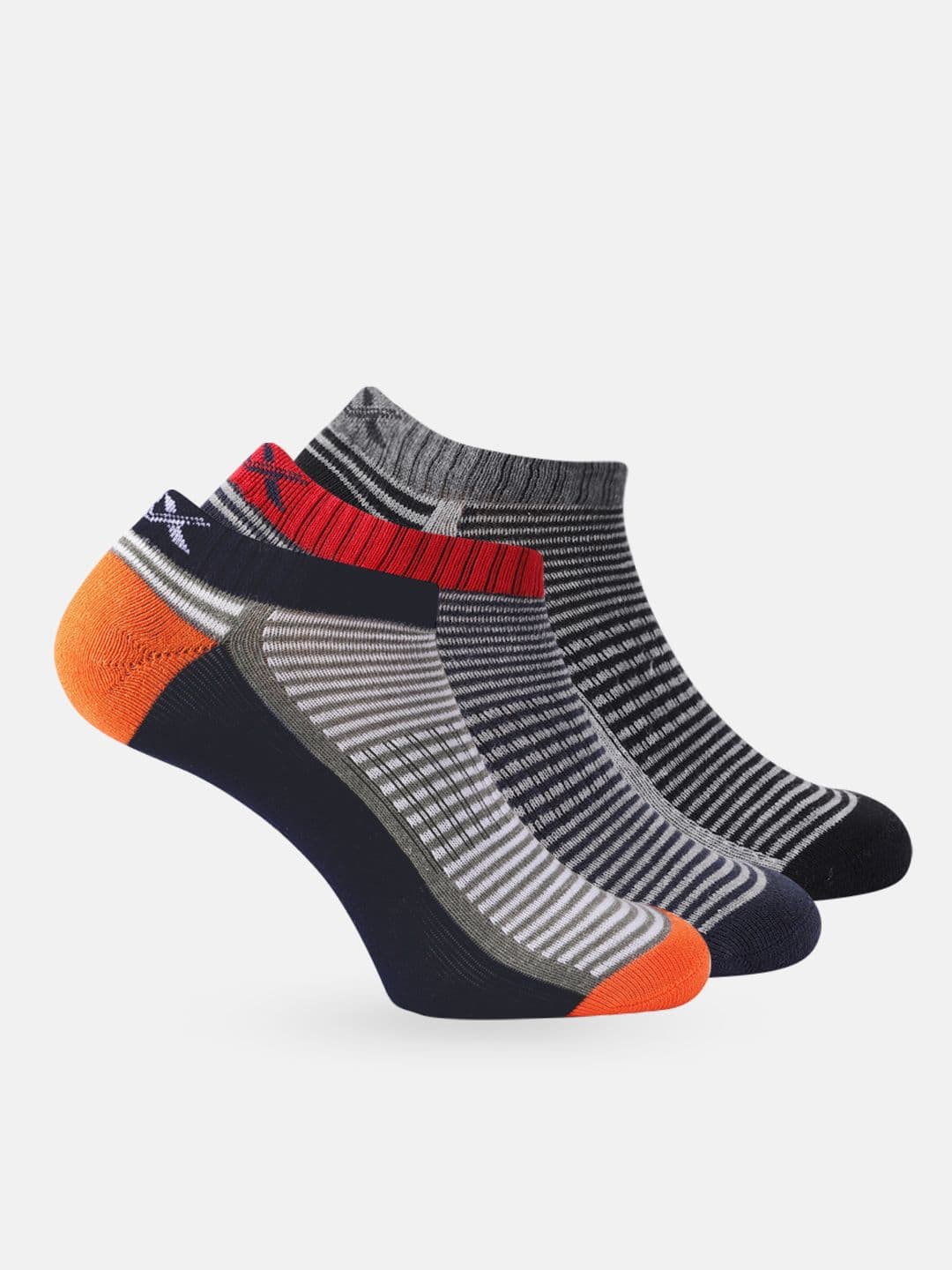 HRX by Hrithik Roshan Men Ankle length Pack of 3 Terry Socks - view 1