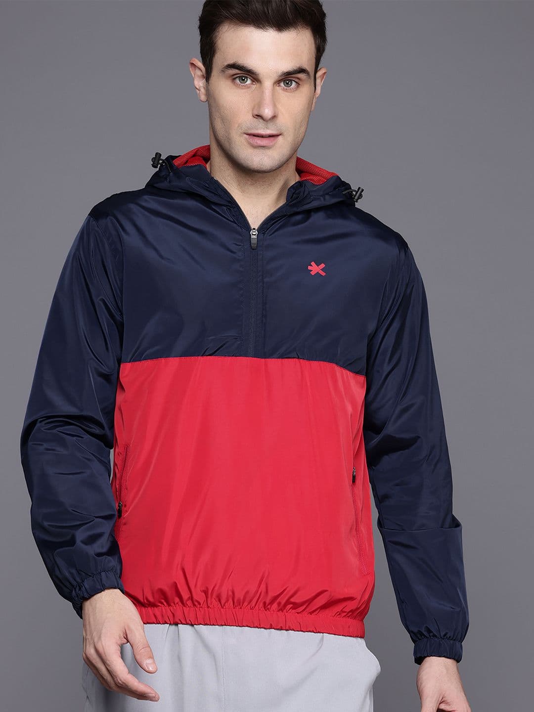 HRX by Hrithik Roshan Rapid-Dry Hooded Training Sporty Jacket - view 1