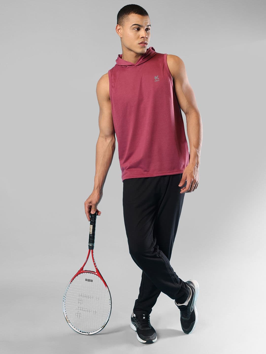 HRX by Hrithik Roshan Men Pockets Slim Fit Gym Vest - view 1