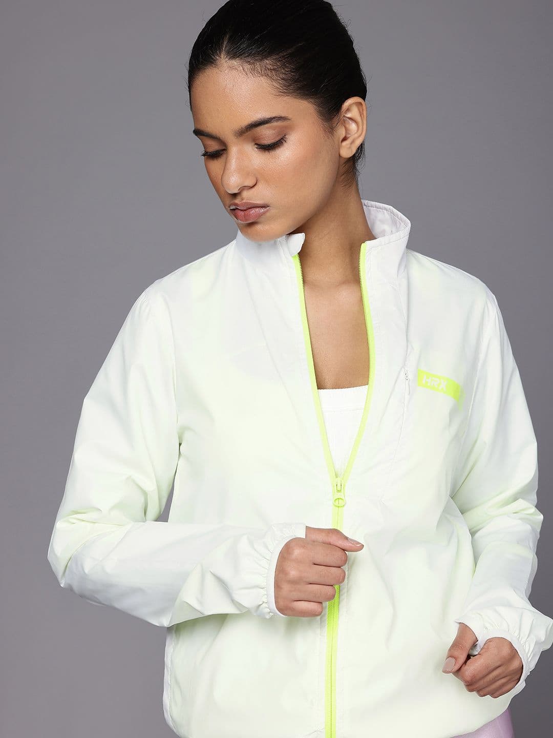 HRX by Hrithik Roshan Rapid-Dry Antimicrobial Finish Running Sporty Jacket - view 1