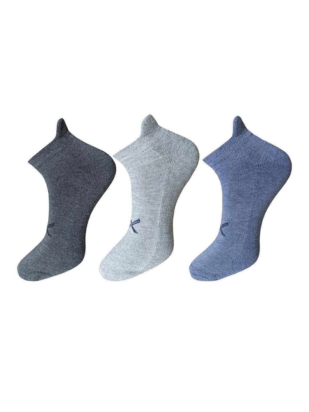HRX by Hrithik Roshan Men Pack Of 3 Cotton Ankle-Length Socks - view 1
