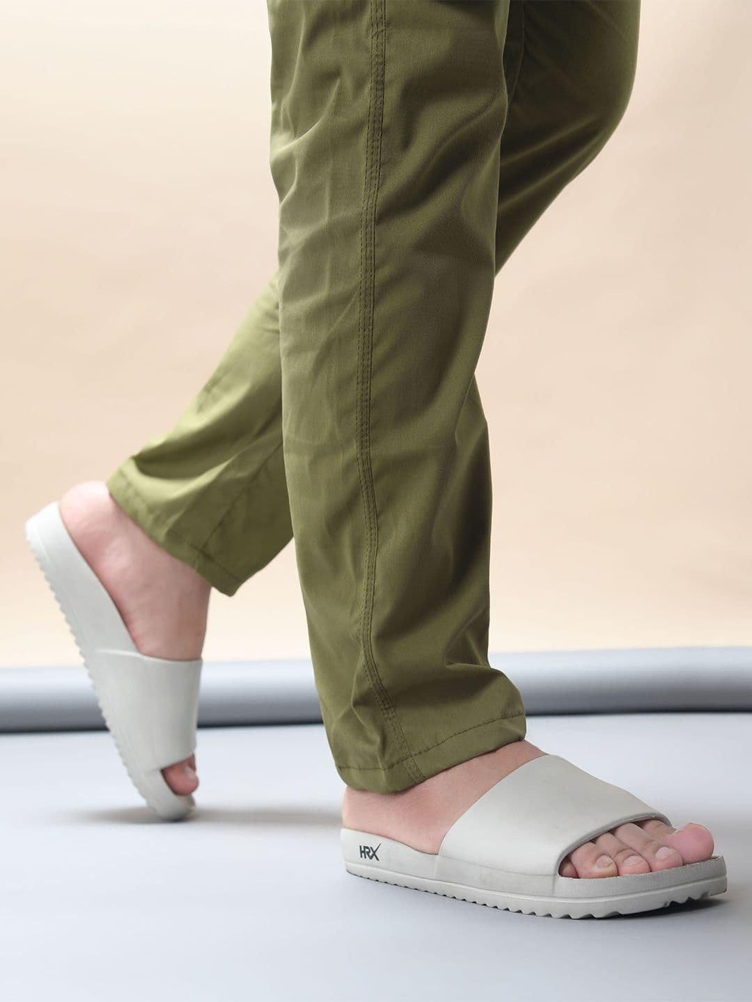 HRX by Hrithik Roshan Men Rubber Sliders - view 1