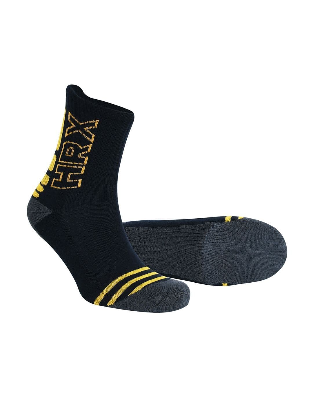 HRX by Hrithik Roshan Unisex Cotton Calf Length Socks - view 1