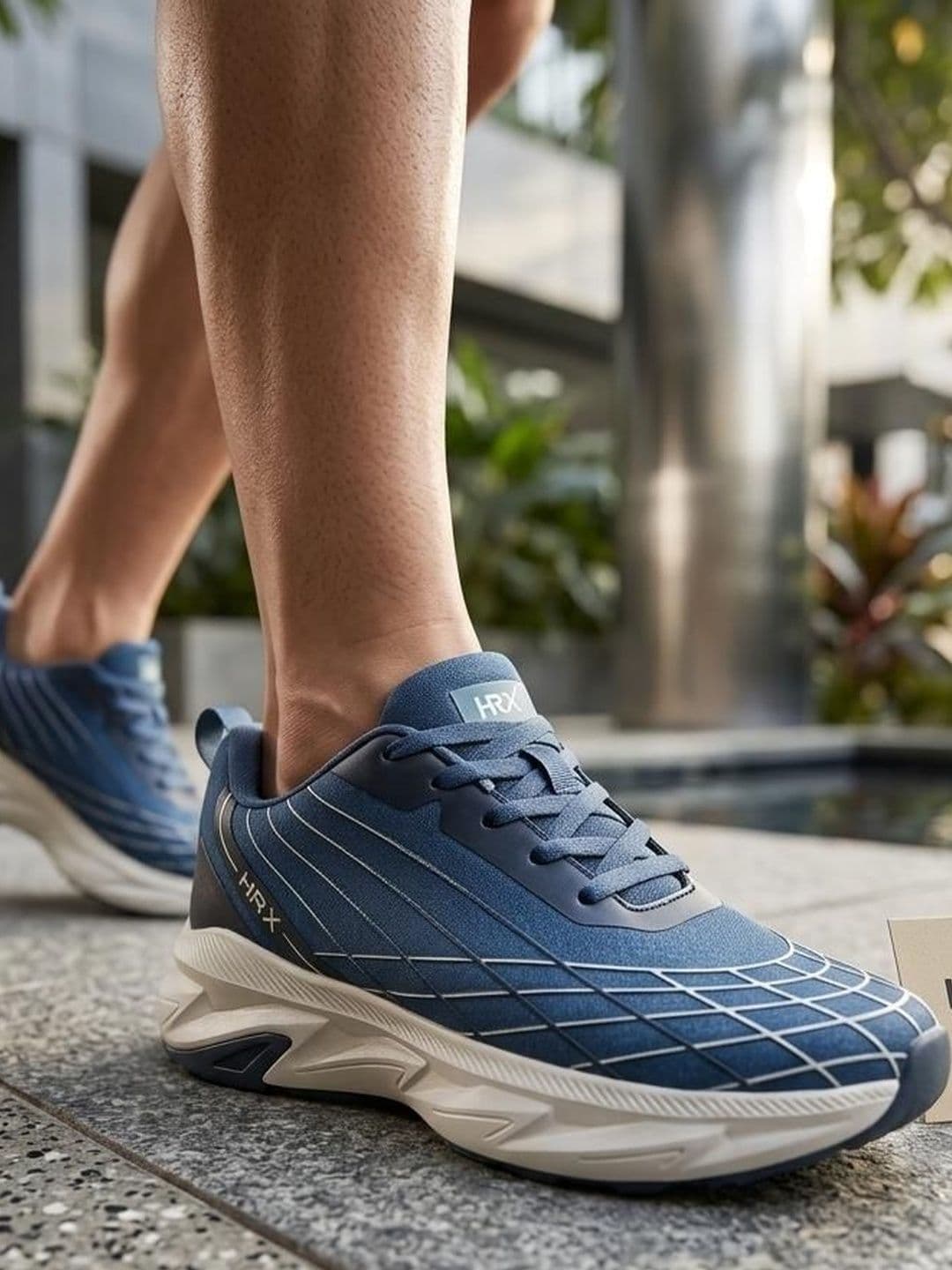 HRX by Hrithik Roshan Men Mesh Running Shoes - view 1