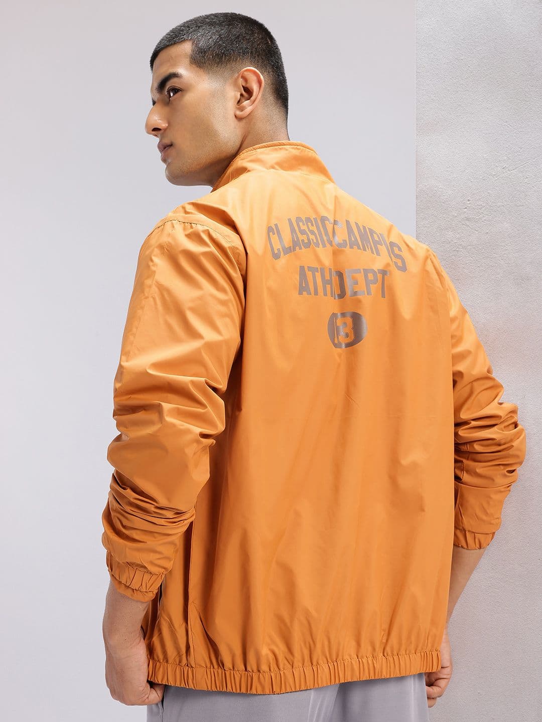 HRX by Hrithik Roshan Typography Printed Bomber Lifestyle Jacket - view 1