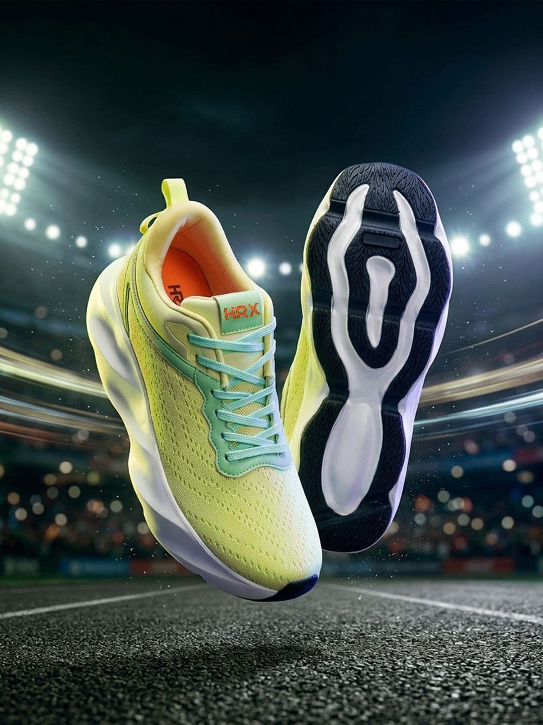 HRX by Hrithik Roshan Men Mesh Running Non-Marking Shoes - view 1