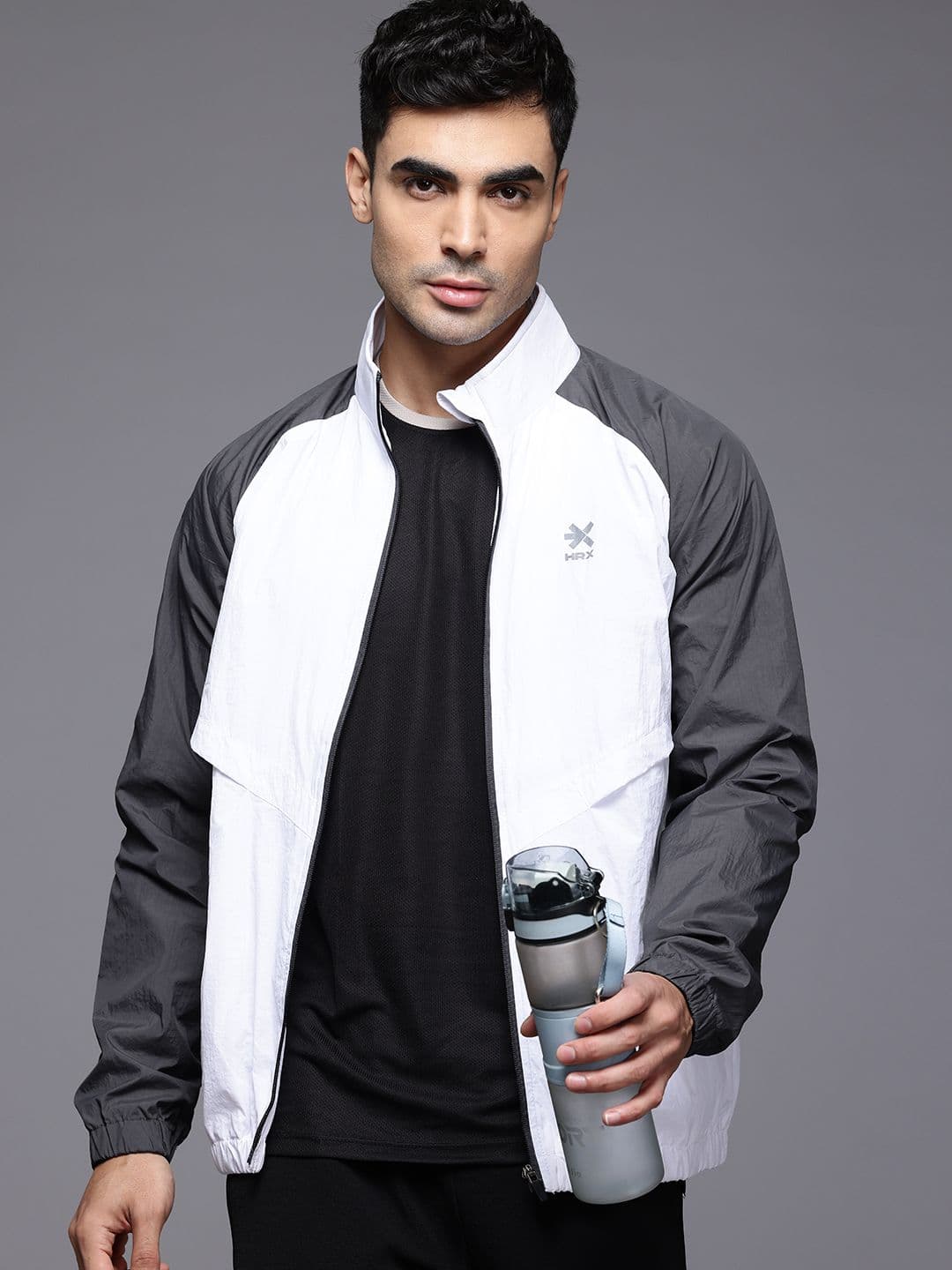 HRX by Hrithik Roshan Rapid-Dry Running Tailored Jacket - view 1