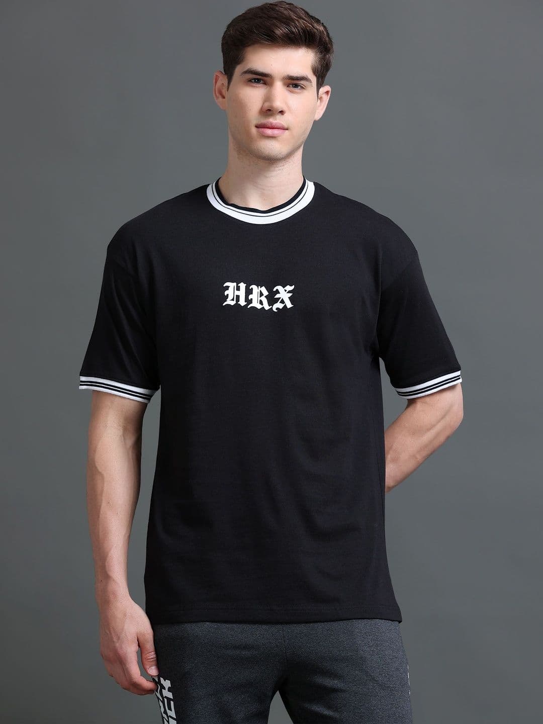 HRX by Hrithik Roshan Men Typography Printed T-shirt - view 1