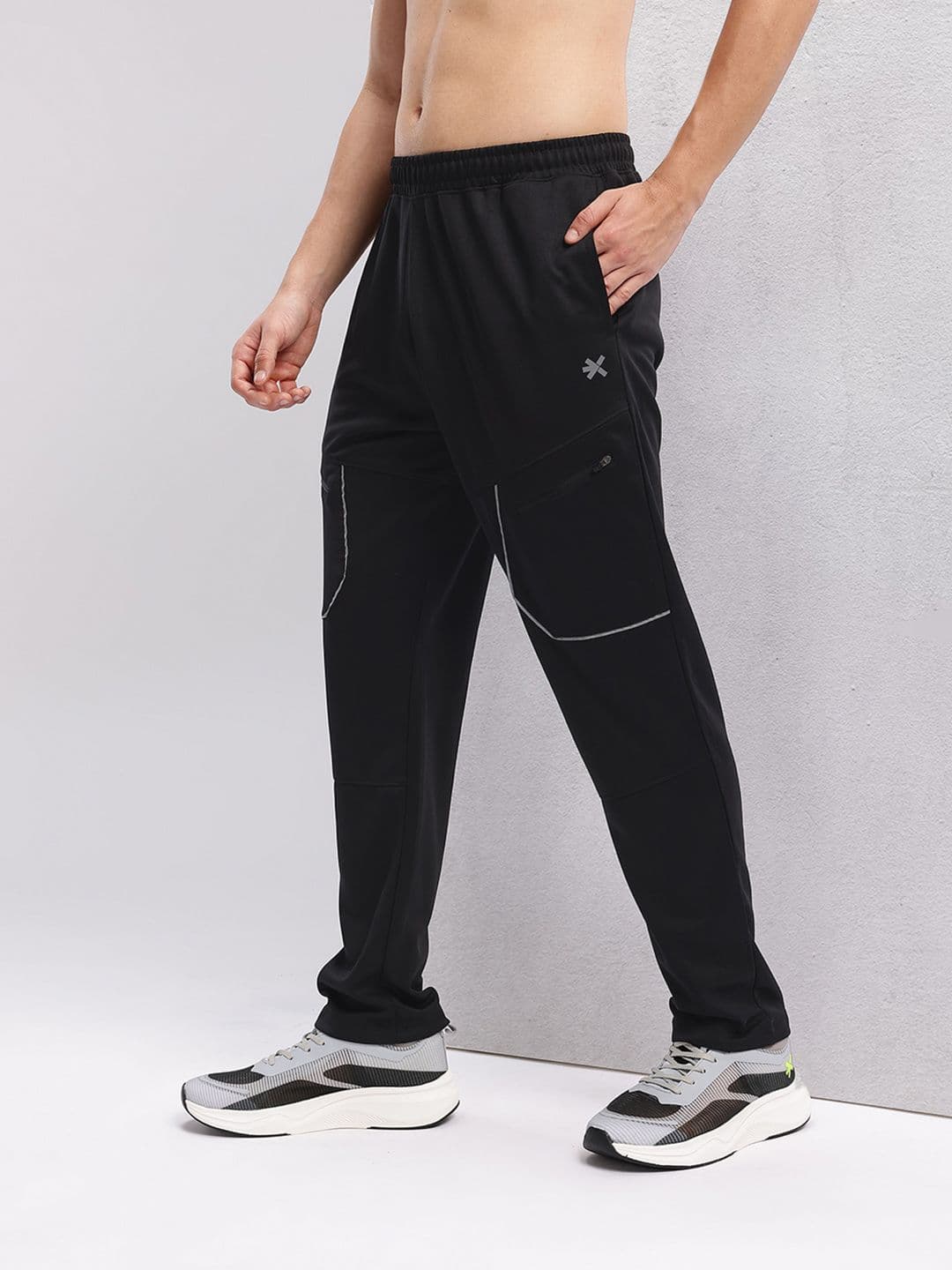 HRX by Hrithik Roshan Rapid-Dry Running Track Pants - view 1