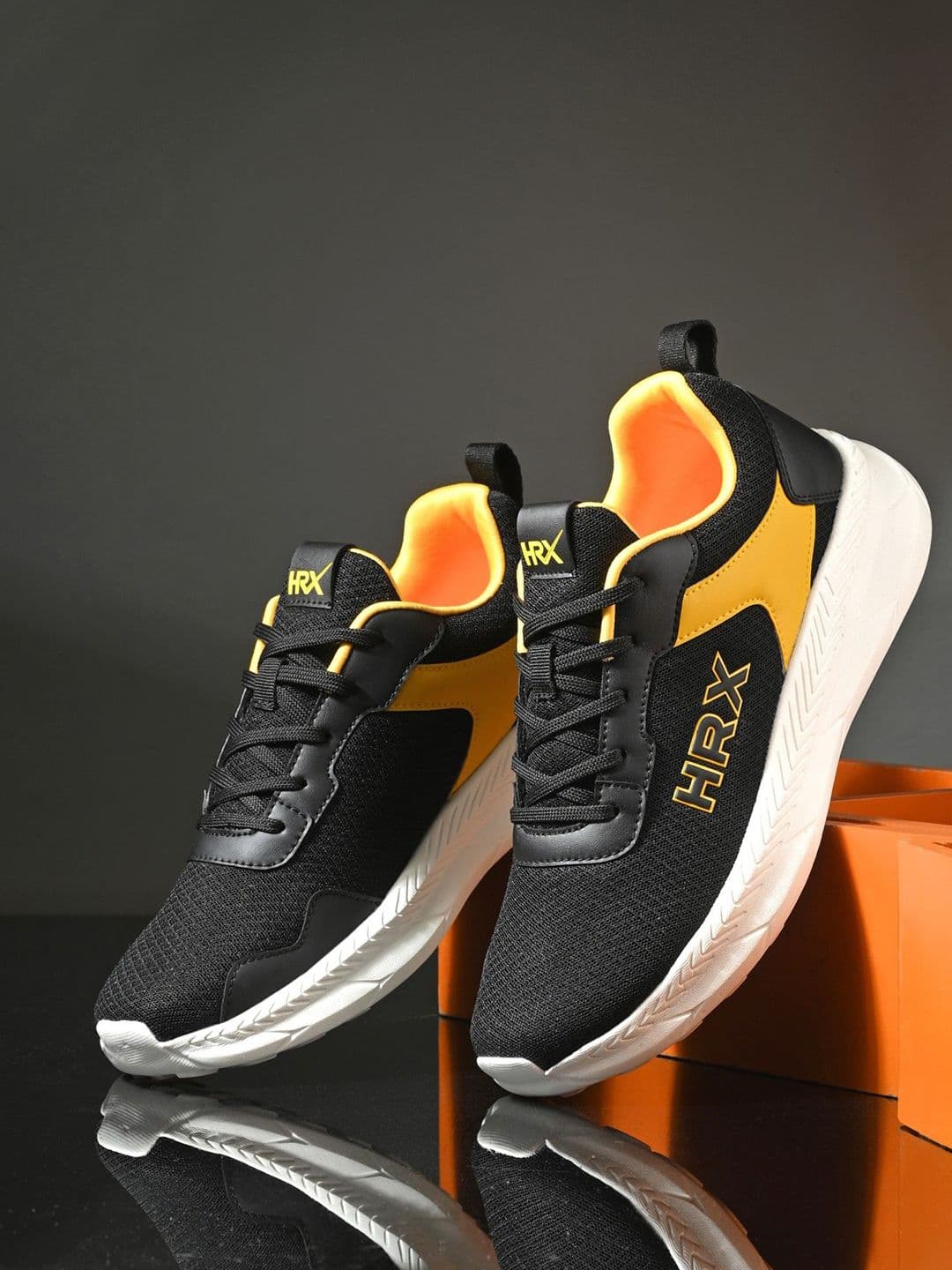 HRX by Hrithik Roshan Men Mesh Running Non-Marking Shoes - view 1