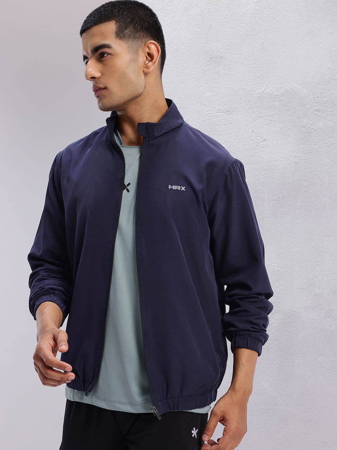 HRX by Hrithik Roshan Mock Collar Running Jacket - view 1