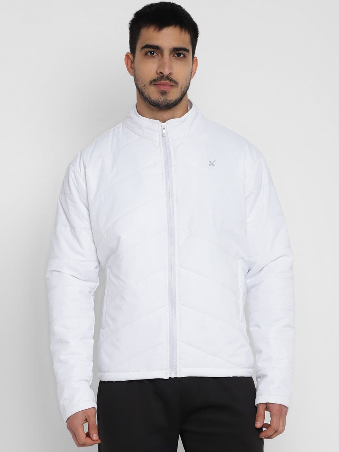 HRX by Hrithik Roshan Mock Collar Padded Jacket - view 1
