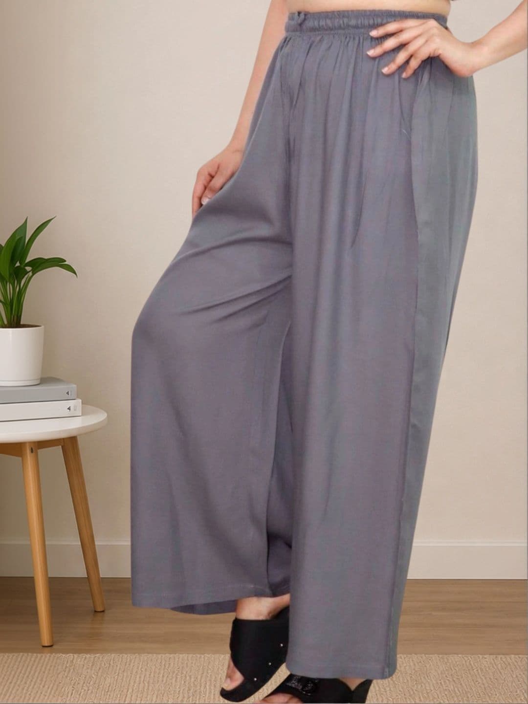 myplusfashion Women Ethnic Palazzos - view 1