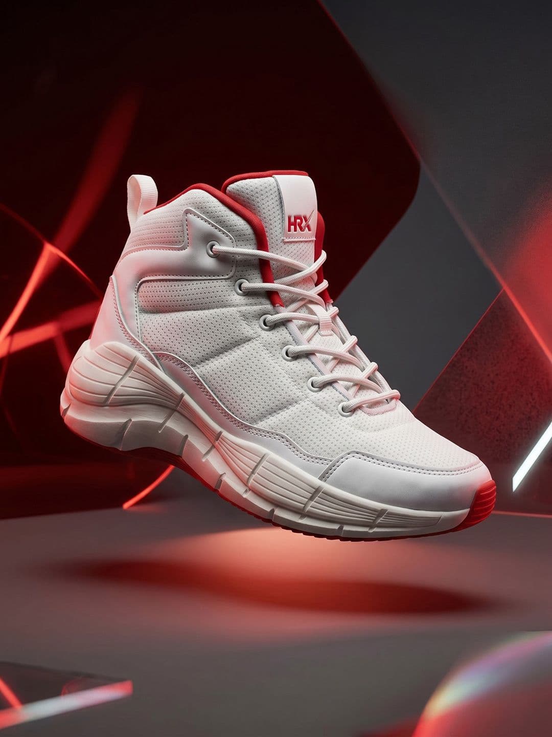 HRX by Hrithik Roshan Men Mesh Basketball Non-Marking Shoes - view 1