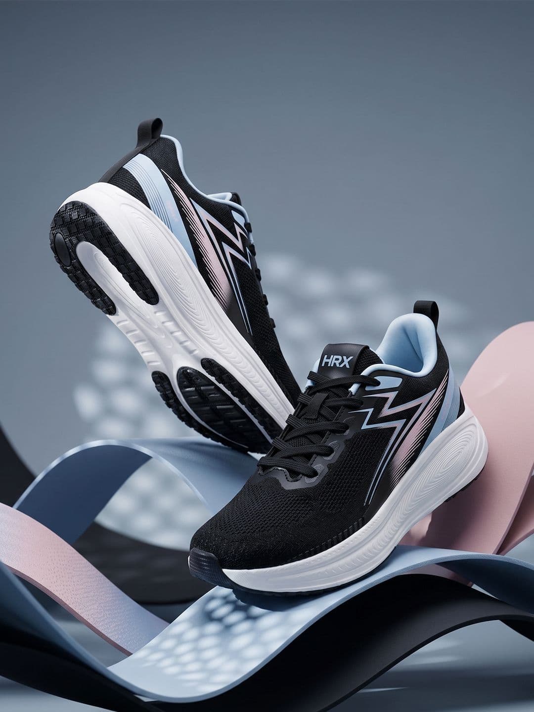 HRX by Hrithik Roshan Men Mesh Running Shoes - view 1