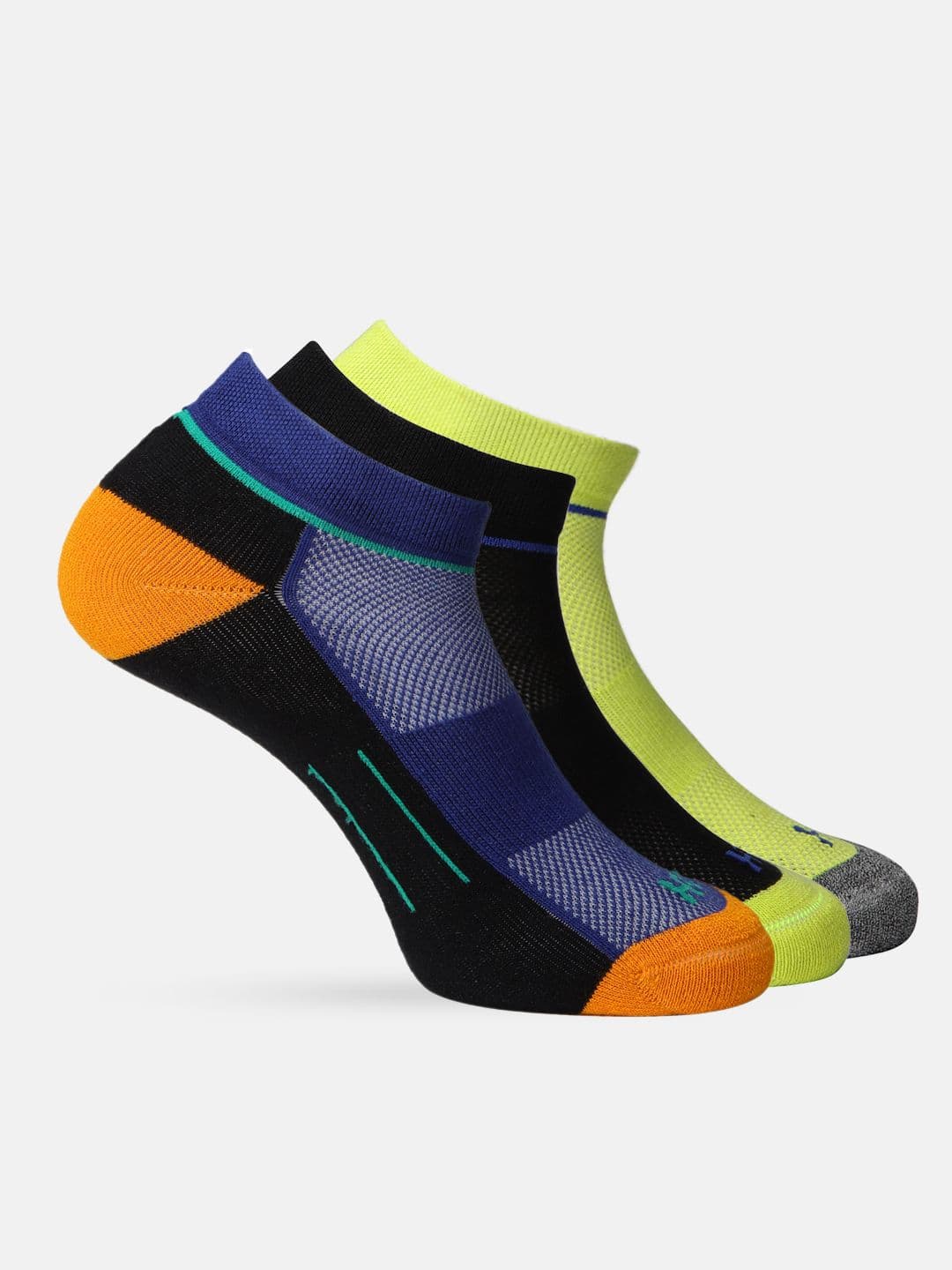 HRX by Hrithik Roshan Men Ankle length Pack of 3 Terry Socks - view 1