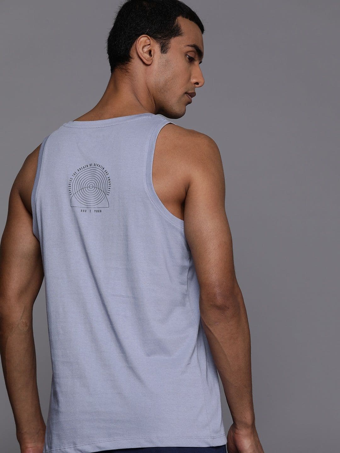 HRX by Hrithik Roshan Men Pure Cotton Yoga T-shirt - view 1
