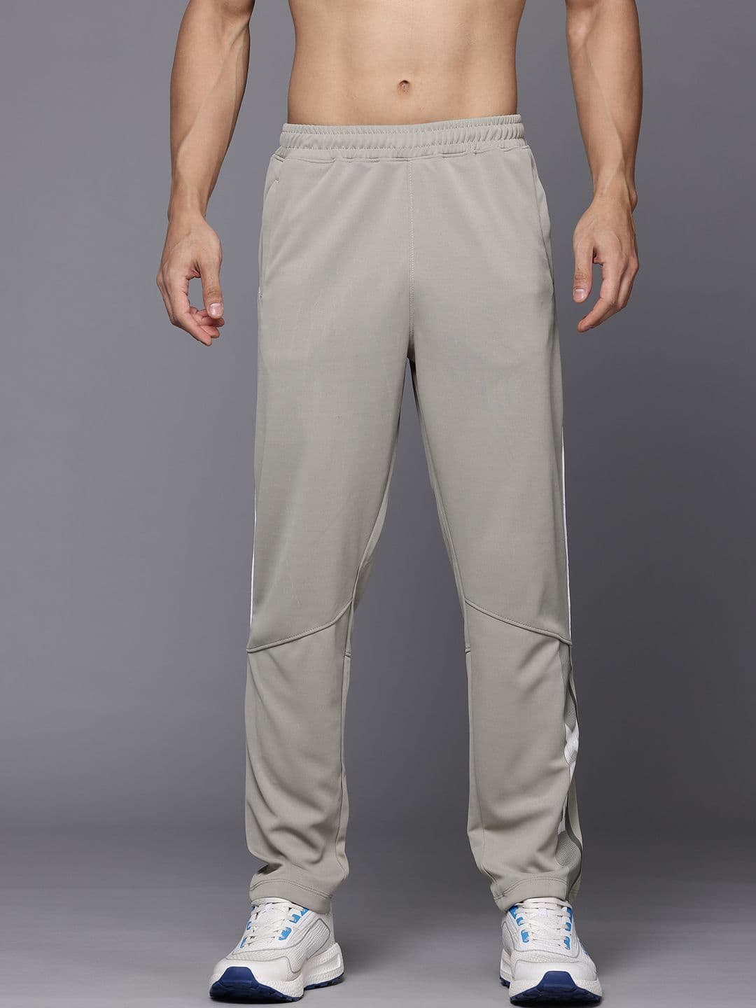 HRX by Hrithik Roshan Men Mid-Rise Rapid-Dry Running Track Pants - view 1