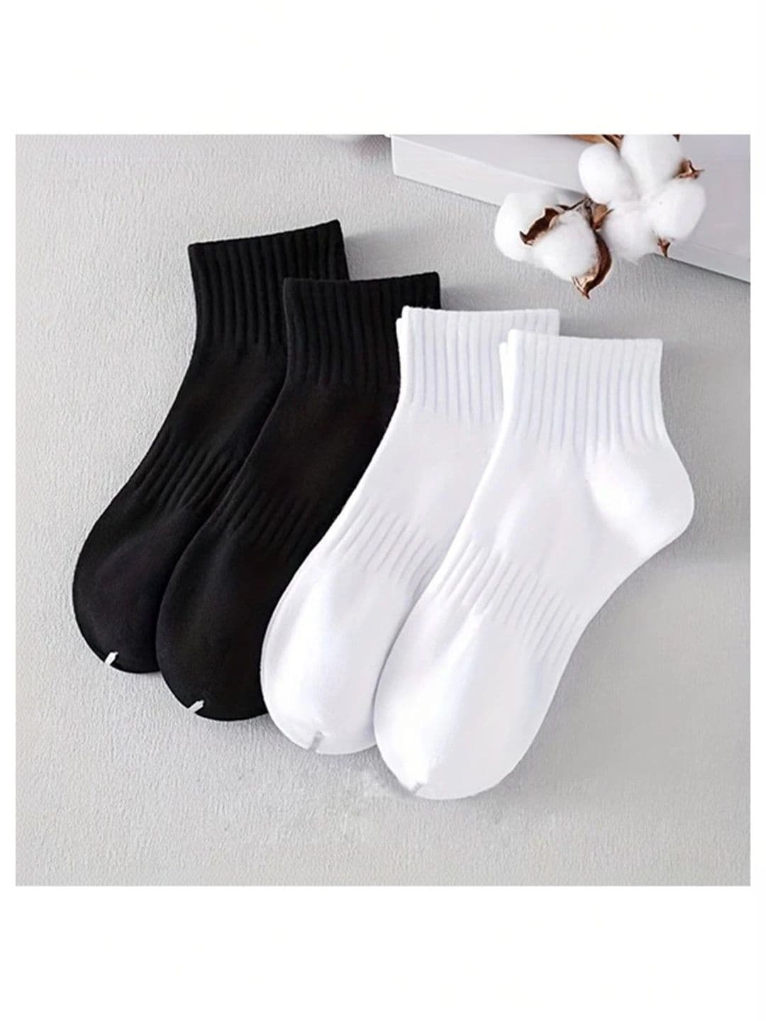 SONEEV MART Men Pack of 2 Cotton Ankle Length Socks - view 1
