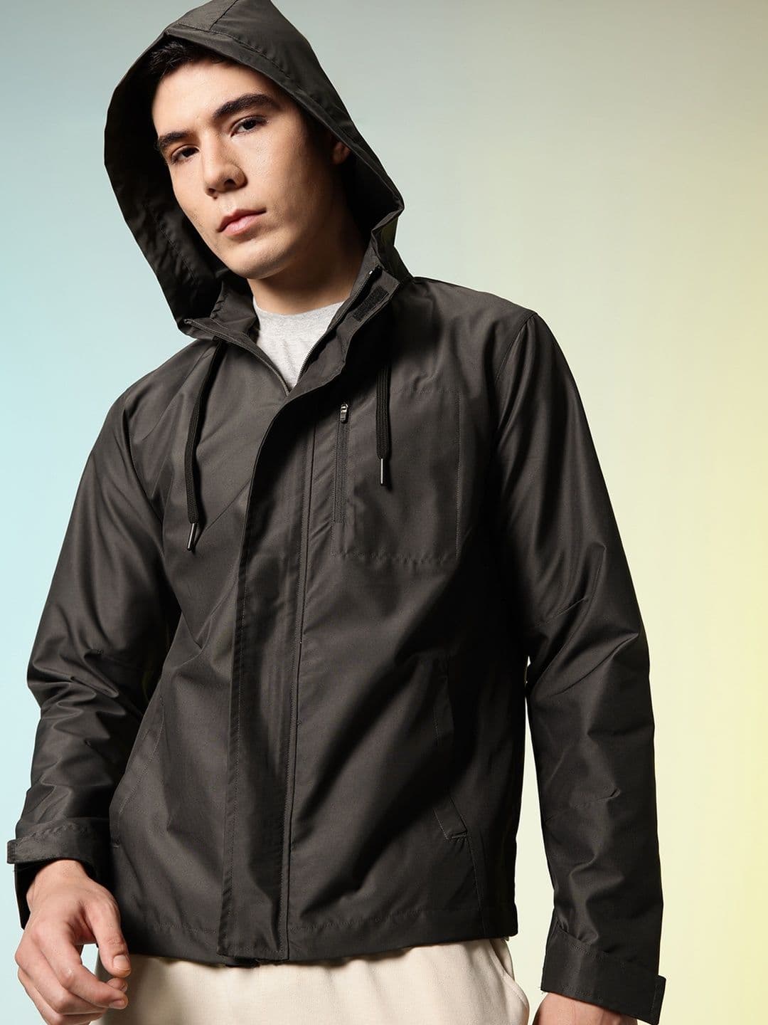 HRX by Hrithik Roshan Hooded Outdoor Tailored Jacket - view 1