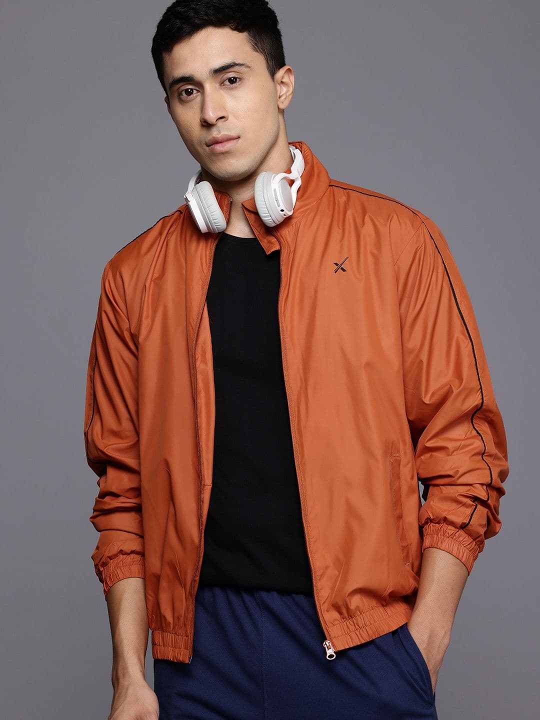 HRX by Hrithik Roshan Men Lifestyle Windcheater Running Sporty Jacket - view 1