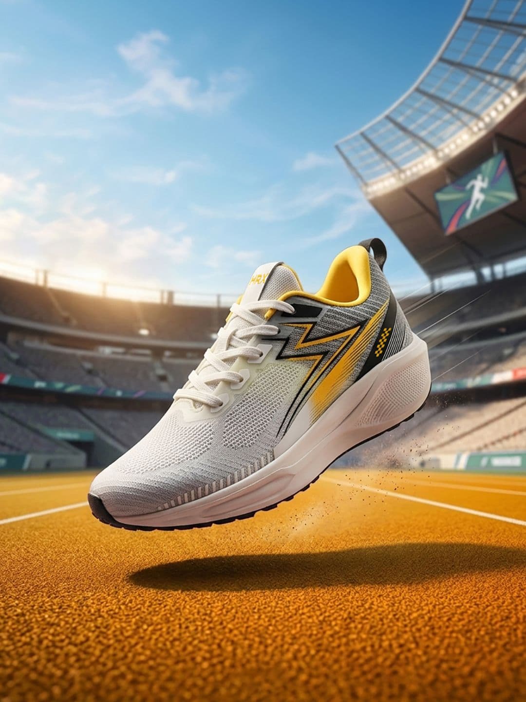 HRX by Hrithik Roshan Men Mesh Running Non-Marking Shoes - view 1