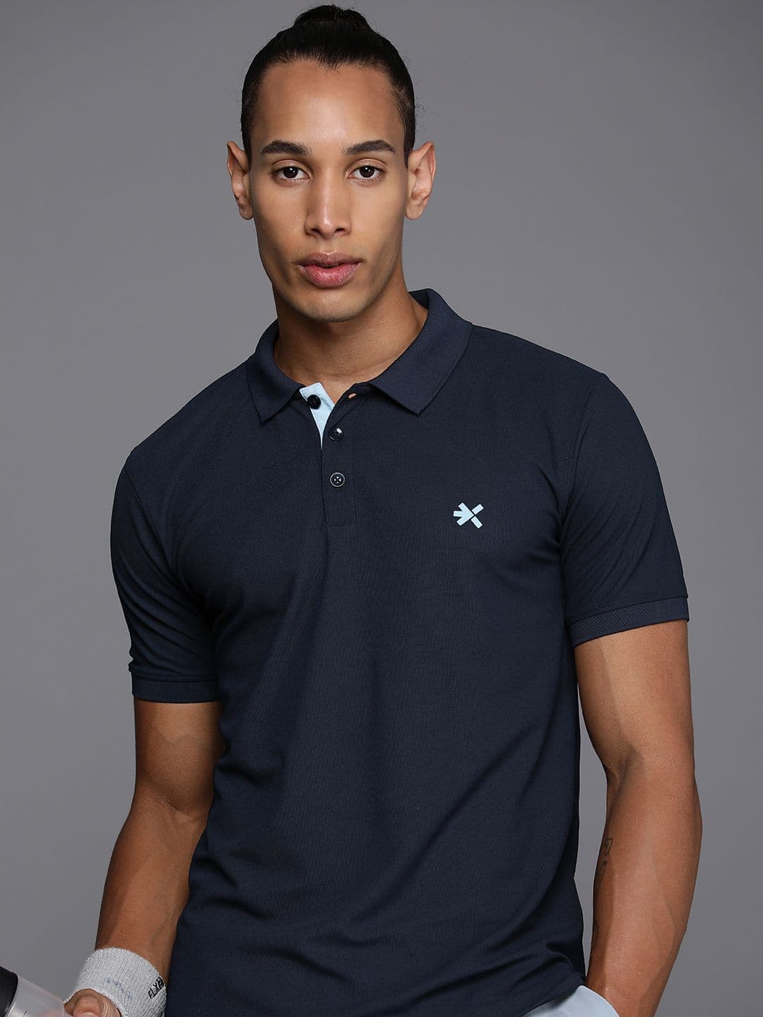 HRX by Hrithik Roshan Men Polo Collar T-shirt - view 1