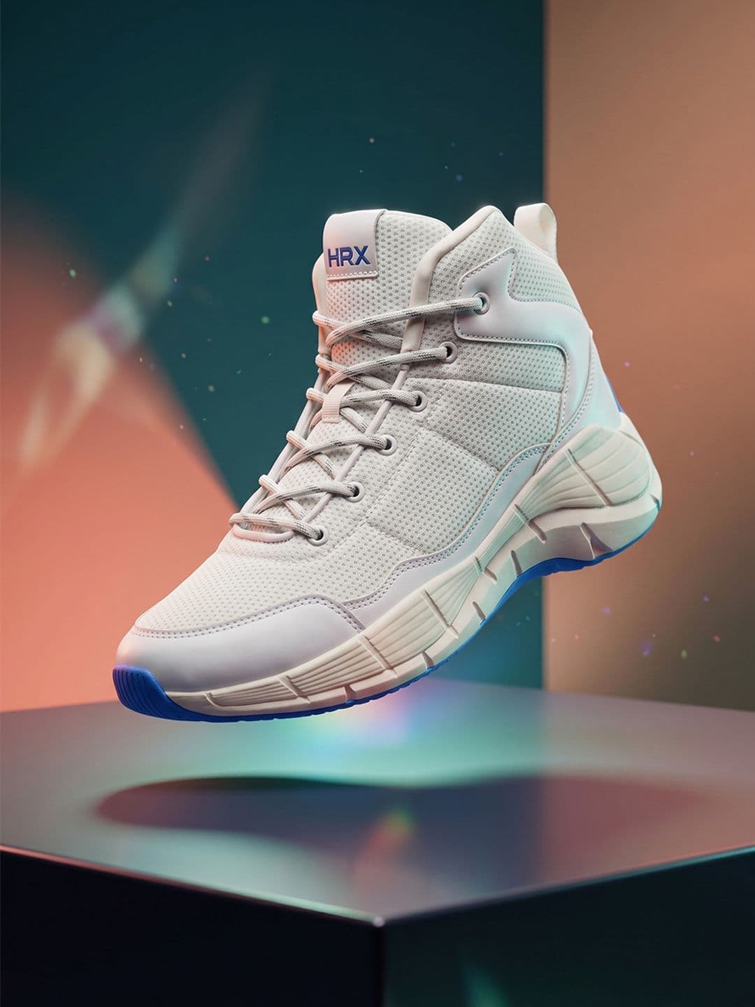 HRX by Hrithik Roshan Men Lace-Ups Basketball Non-Marking Shoes - view 1