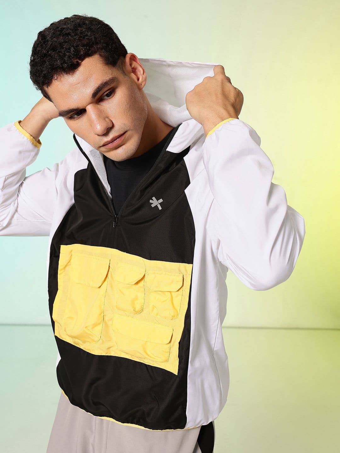 HRX by Hrithik Roshan Colourblocked Running Sporty Jacket - view 1